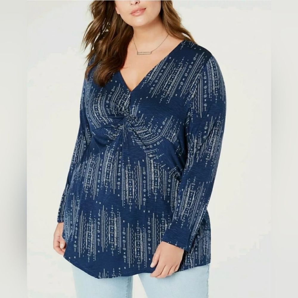 Style & Co Plus Rayon Jersey